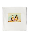 Magellanic Penguin Watercolor Micro Fleece 14&#x22;x14&#x22; Pillow Sham-Pillow Sham-TooLoud-White-Davson Sales