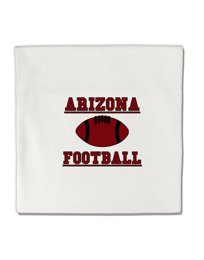 Arizona Football Micro Fleece 14&#x22;x14&#x22; Pillow Sham by TooLoud-TooLoud-White-Davson Sales