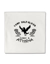 Camp Half Blood Cabin 6 Athena Micro Fleece 14&#x22;x14&#x22; Pillow Sham by TooLoud-Pillow Sham-TooLoud-White-Davson Sales