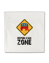 Republican Zone Micro Fleece 14&#x22;x14&#x22; Pillow Sham-Pillow Sham-TooLoud-White-Davson Sales