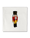 Festive Nutcracker - No Text Micro Fleece 14&#x22;x14&#x22; Pillow Sham by TooLoud-TooLoud-White-Davson Sales