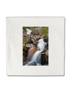 Colorado Waterfall Scene Micro Fleece 14&#x22;x14&#x22; Pillow Sham-Pillow Sham-TooLoud-White-Davson Sales