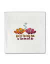 Kissy Clownfish Only Fish In The Sea Micro Fleece 14&#x22;x14&#x22; Pillow Sham-Pillow Sham-TooLoud-White-Davson Sales