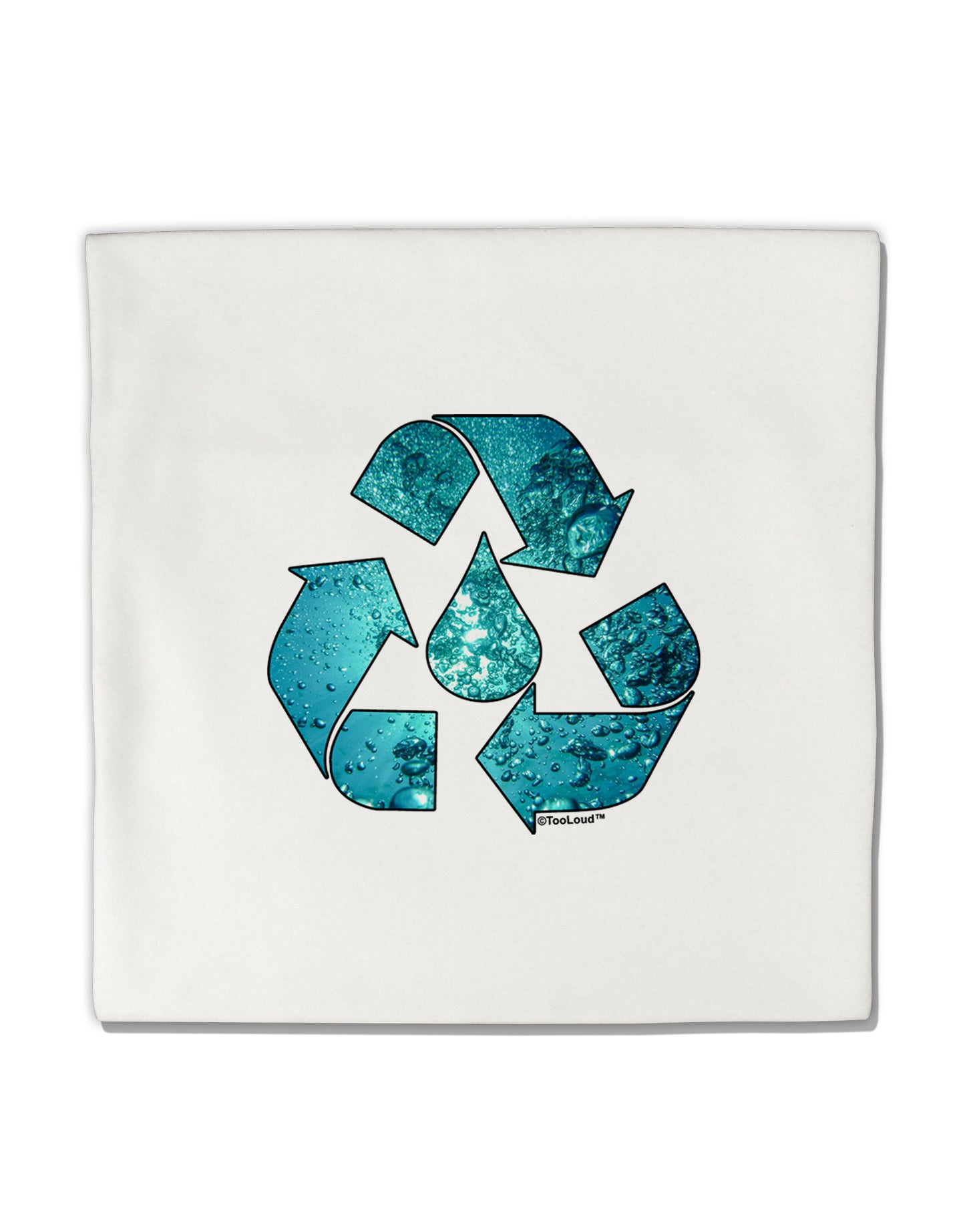 Water Conservation Micro Fleece 14&#x22;x14&#x22; Pillow Sham by TooLoud-Pillow Sham-TooLoud-White-Davson Sales
