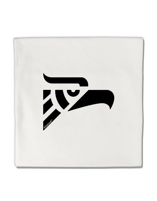 Hecho en Mexico Eagle Symbol Micro Fleece 14&#x22;x14&#x22; Pillow Sham by TooLoud-Pillow Sham-TooLoud-White-Davson Sales
