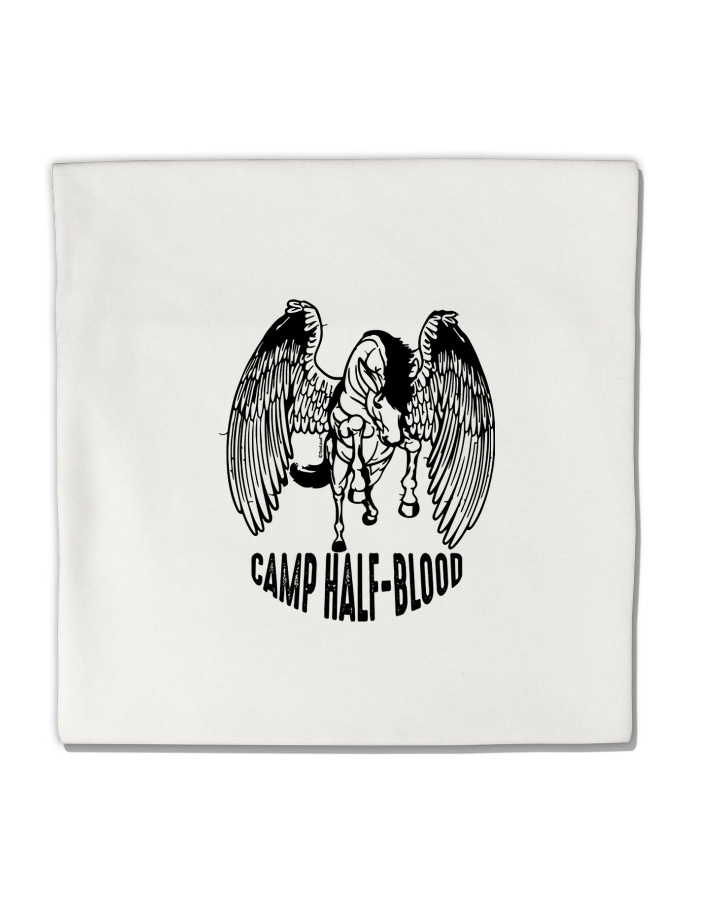 TooLoud Camp Half-Blood Pegasus Micro Fleece 14 Inch x 14 Inch Pillow Sham-ThrowPillowCovers-TooLoud-Davson Sales