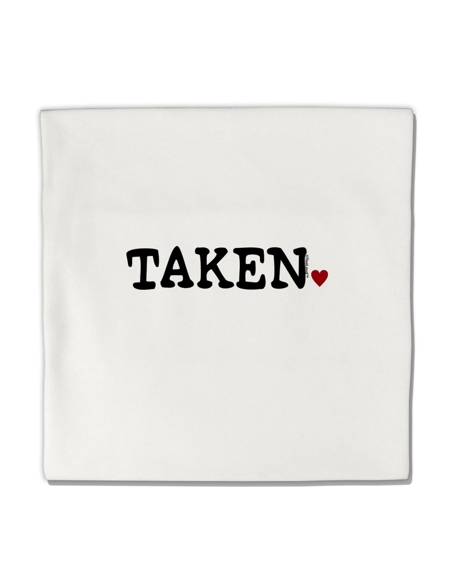 Taken Micro Fleece 14&#x22;x14&#x22; Pillow Sham by TooLoud-Pillow Sham-TooLoud-White-Davson Sales