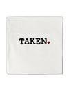 Taken Micro Fleece 14&#x22;x14&#x22; Pillow Sham by TooLoud-Pillow Sham-TooLoud-White-Davson Sales