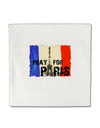 Pray For Paris Watercolor Micro Fleece 14&#x22;x14&#x22; Pillow Sham-Pillow Sham-TooLoud-White-Davson Sales