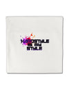 Hardstyle Is My Style Micro Fleece 14&#x22;x14&#x22; Pillow Sham-Pillow Sham-TooLoud-White-Davson Sales