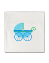 Baby Boy Carriage Micro Fleece 14&#x22;x14&#x22; Pillow Sham-Pillow Sham-TooLoud-White-Davson Sales