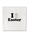 I Egg Cross Easter Design Micro Fleece 14&#x22;x14&#x22; Pillow Sham by TooLoud-Pillow Sham-TooLoud-White-Davson Sales