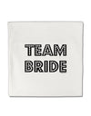 Team Bride Micro Fleece 14&#x22;x14&#x22; Pillow Sham