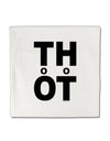 THOT Too Hot Micro Fleece 14&#x22;x14&#x22; Pillow Sham-Pillow Sham-TooLoud-White-Davson Sales