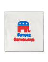 Future Republican Micro Fleece 14&#x22;x14&#x22; Pillow Sham-Pillow Sham-TooLoud-White-Davson Sales