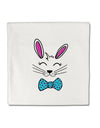 TooLoud Happy Easter Bunny Face Micro Fleece 14 Inch x 14 Inch Pillow Sham-ThrowPillowCovers-TooLoud-Davson Sales