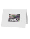 Rainbow in Cloud M Angelou 10 Pack of 5x7&#x22; Top Fold Blank Greeting Cards by TooLoud-Greeting Cards-TooLoud-White-Davson Sales