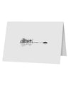 Nature's Harmony Guitar 10 Pack of 5x7&#x22; Top Fold Blank Greeting Cards by TooLoud-Posters, Prints, & Visual Artwork-TooLoud-White-Davson Sales