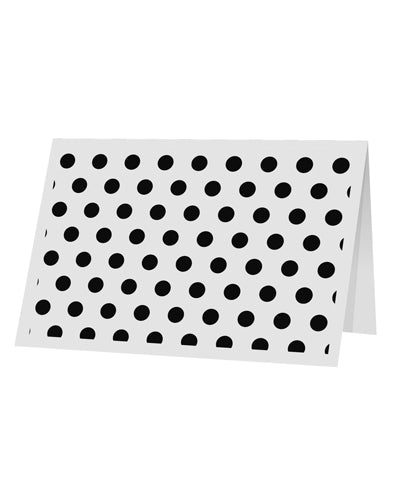 Black Polka Dots on White Collapsible Neoprene Bottle Insulator All Over Print by TooLoud-TooLoud-White-Davson Sales