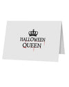 Halloween Queen 10 Pack of 5x7&#x22; Top Fold Blank Greeting Cards by TooLoud-Greeting Cards-TooLoud-White-Davson Sales