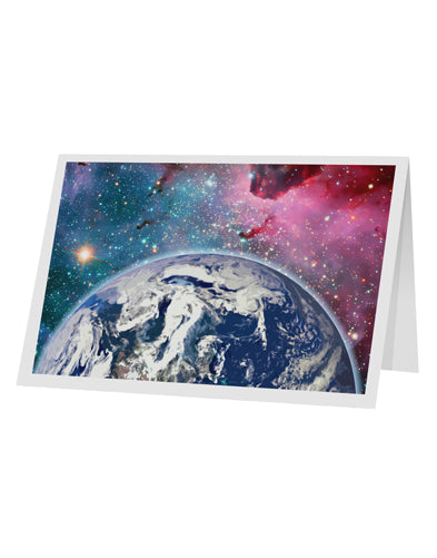 Fantasy Galactic Earth All Over Collapsible Neoprene Bottle Insulator All Over Print by TooLoud-TooLoud-White-Davson Sales