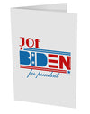 TooLoud Joe Biden for President 10 Pack of 5x7 Inch Side Fold Blank Gr