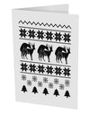 Humping Gay Reindeer 10 Pack of 5x7&#x22; Side Fold Blank Greeting Cards-Greeting Cards-TooLoud-White-Davson Sales