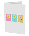 Pretty Daisies Watercolor 10 Pack of 5x7" Side Fold Blank Greeting Cards-Greeting Cards-TooLoud-Davson Sales