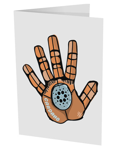 TooLoud Cardano Hero Hand 10 Pack of 5x7 Inch Side Fold Blank Greeting Cards-Greeting Cards-TooLoud-Davson Sales