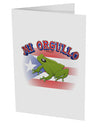 Mi Orgullo Coqui 10 Pack of 5x7&#x22; Side Fold Blank Greeting Cards-Greeting Cards-TooLoud-White-Davson Sales
