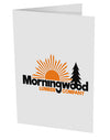Morningwood Company Funny 10 Pack of 5x7&#x22; Side Fold Blank Greeting Cards by TooLoud-TooLoud-White-Davson Sales