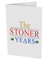 The Stoner Years 10 Pack of 5x7&#x22; Side Fold Blank Greeting Cards by TooLoud-TooLoud-White-Davson Sales