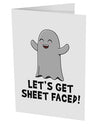 Let's Get Sheet Faced Collapsible Neoprene Tall Can Insulator by TooLoud-Can & Bottle Sleeves-TooLoud-White-Davson Sales
