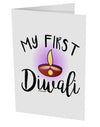 My First Diwali Collapsible Neoprene Tall Can Insulator by TooLoud-TooLoud-White-Davson Sales