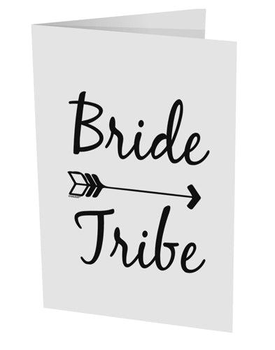 TooLoud Bride Tribe 10 Pack of 5x7 Inch Side Fold Blank Greeting Cards-Greeting Cards-TooLoud-Davson Sales