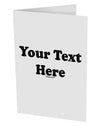 Enter Your Own Words Customized Text 10 Pack of 5x7&#x22; Side Fold Blank Greeting Cards-Greeting Cards-TooLoud-White-Davson Sales