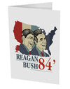 TooLoud REAGAN BUSH 84 10 Pack of 5x7 Inch Side Fold Blank Greeting Cards-Greeting Cards-TooLoud-Davson Sales