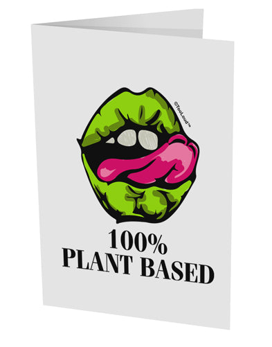 TooLoud Plant Based 10 Pack of 5x7 Inch Side Fold Blank Greeting Cards