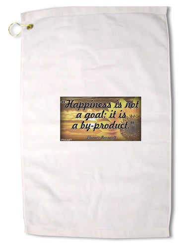 Happiness Is Not A Goal Matte Poster Print Landscape - Choose Size by TooLoud