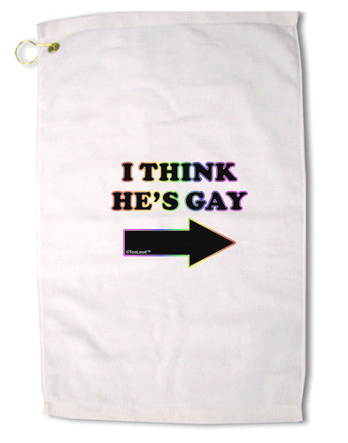 I Think He's Gay Right Matte Poster Print Landscape - Choose Size by TooLoud-Poster Print-TooLoud-16x25"-Davson Sales