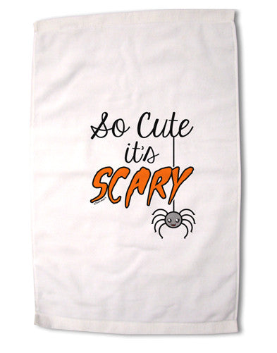 So Cute It's Scary Premium Cotton Sport Towel 16 x 22 Inch by TooLoud-Sport Towel-TooLoud-16x25"-Davson Sales