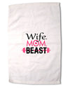 TooLoud Wife Mom Beast Premium Cotton Sport Towel 16 x 22 Inch-Sport Towel-TooLoud-16x25"-Davson Sales