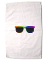 Pride Rainbow Glasses Premium Cotton Sport Towel 16 x 22 Inch by TooLoud-Sport Towel-TooLoud-16x25"-Davson Sales