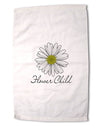 Pretty Daisy - Flower Child Premium Cotton Sport Towel 16"x25"-Sport Towel-TooLoud-Davson Sales