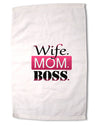 Wife Mom Boss Premium Cotton Sport Towel 16 x 22 Inch-Sport Towel-TooLoud-16x25"-Davson Sales