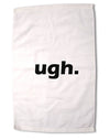 ugh funny text Premium Cotton Sport Towel 16 x 22 Inch by TooLoud-Sport Towel-TooLoud-16x25"-Davson Sales