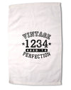 Personalized Vintage Birth Year Distressed Premium Cotton Sport Towel 16 x 22 Inch by TooLoud-Sport Towel-TooLoud-16x25"-Davson Sales