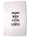 Gramps The Man The Myth The Legend Premium Cotton Sport Towel 16 x 22 Inch by TooLoud-Sport Towel-TooLoud-16x25"-Davson Sales