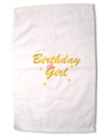 Birthday Girl Text Premium Cotton Sport Towel 16 x 22 Inch by TooLoud-Sport Towel-TooLoud-16x25"-Davson Sales