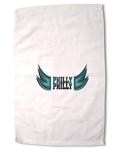 Philly Philly Funny Beer Drinking Premium Cotton Sport Towel 16 x 22 Inch by TooLoud-Sport Towel-TooLoud-16x25"-Davson Sales